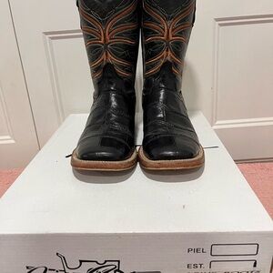 Coco Belly Black Cowboy Boots